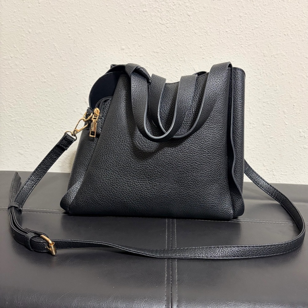 Kate Spade Black Leather Crossbody Bag - Picture 3 of 10